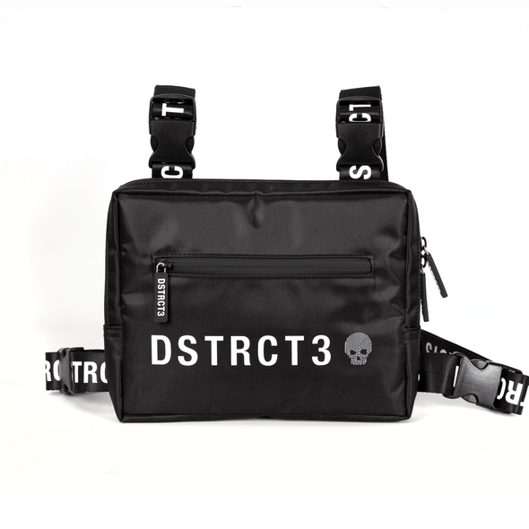 DSTRCT3 | Rebel 07 Black Chest Bag